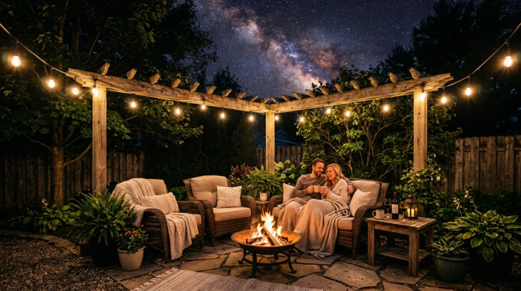 Backyard Flirty Dad Jokes Under Starry Nights