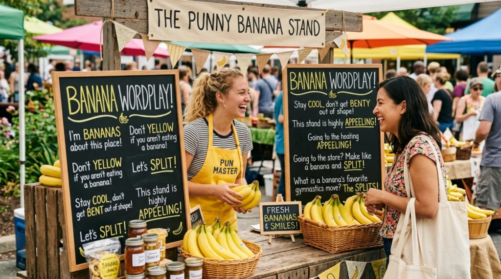 Playful Banana Inspired Wordplay