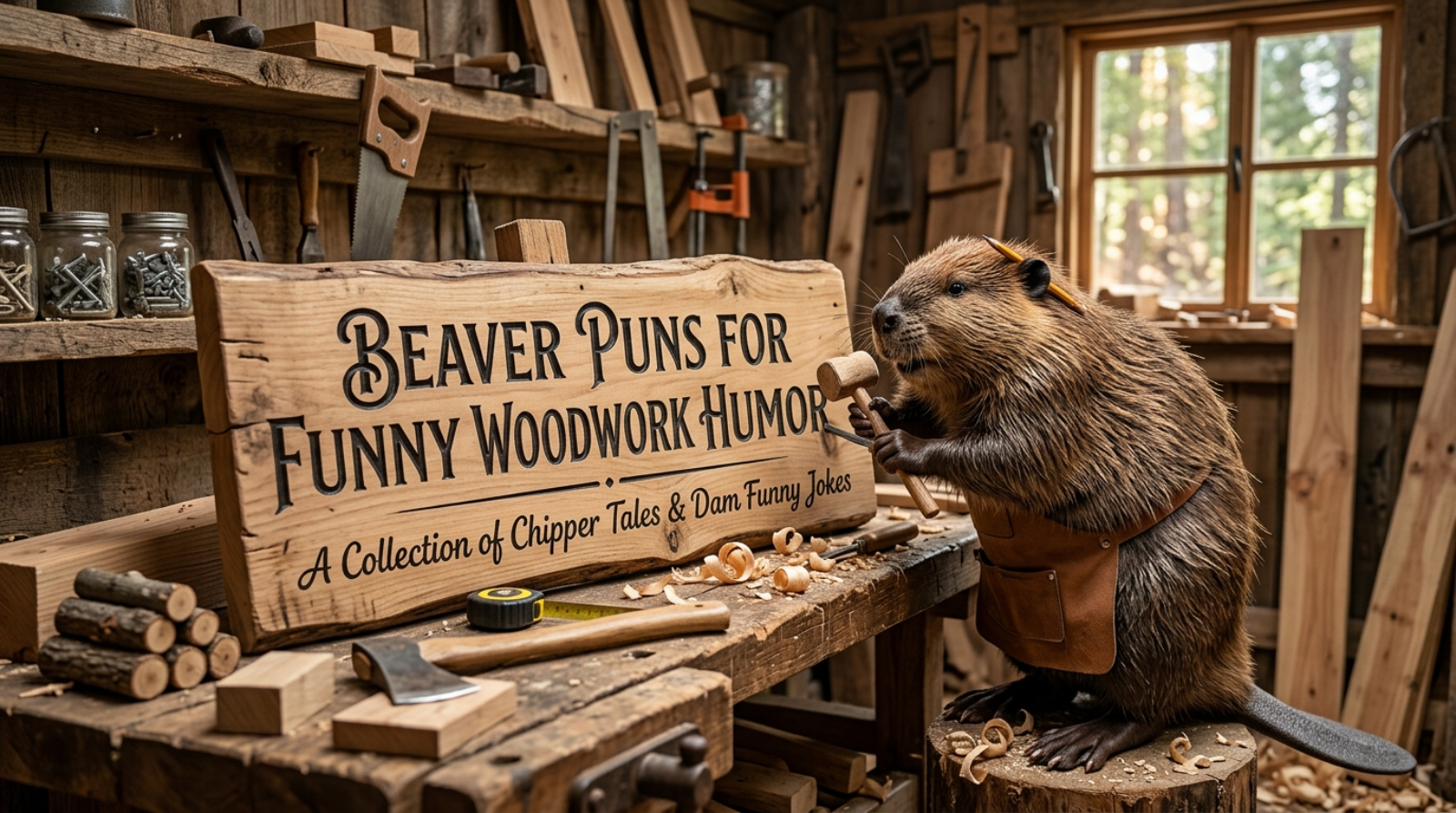 Beaver Puns for Funny Woodwork Humor