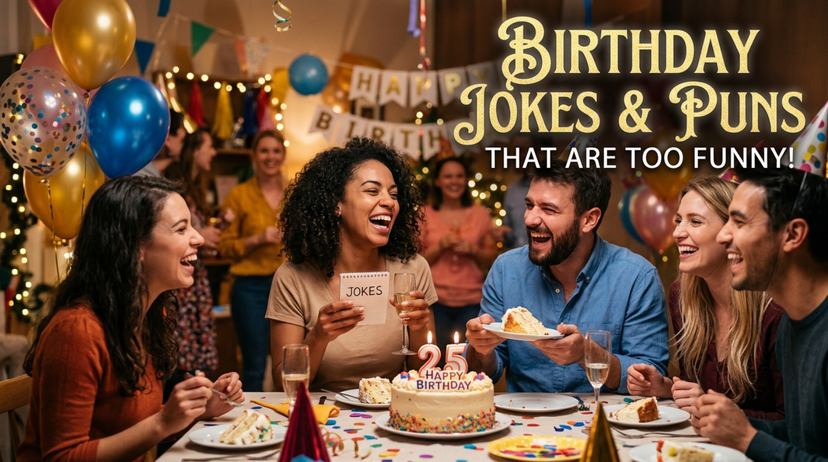 Birthday Jokes and Puns That Are Too Funny