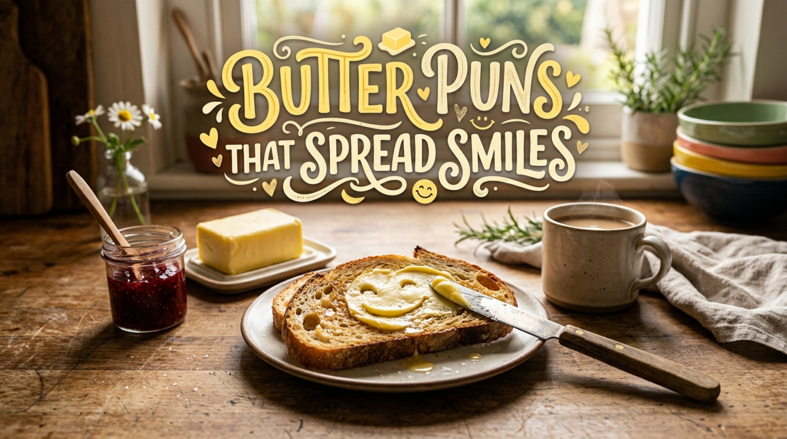 Butter Puns That Spread Smiles