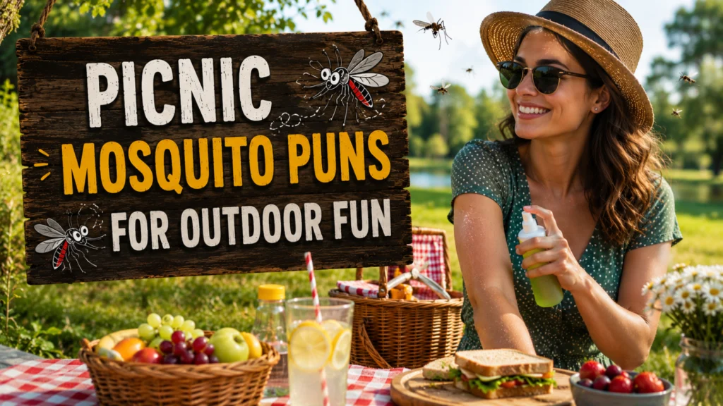 Picnic Mosquito Puns For Outdoor Fun