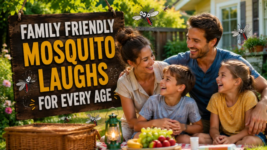 Family Friendly Mosquito Laughs For Every Age