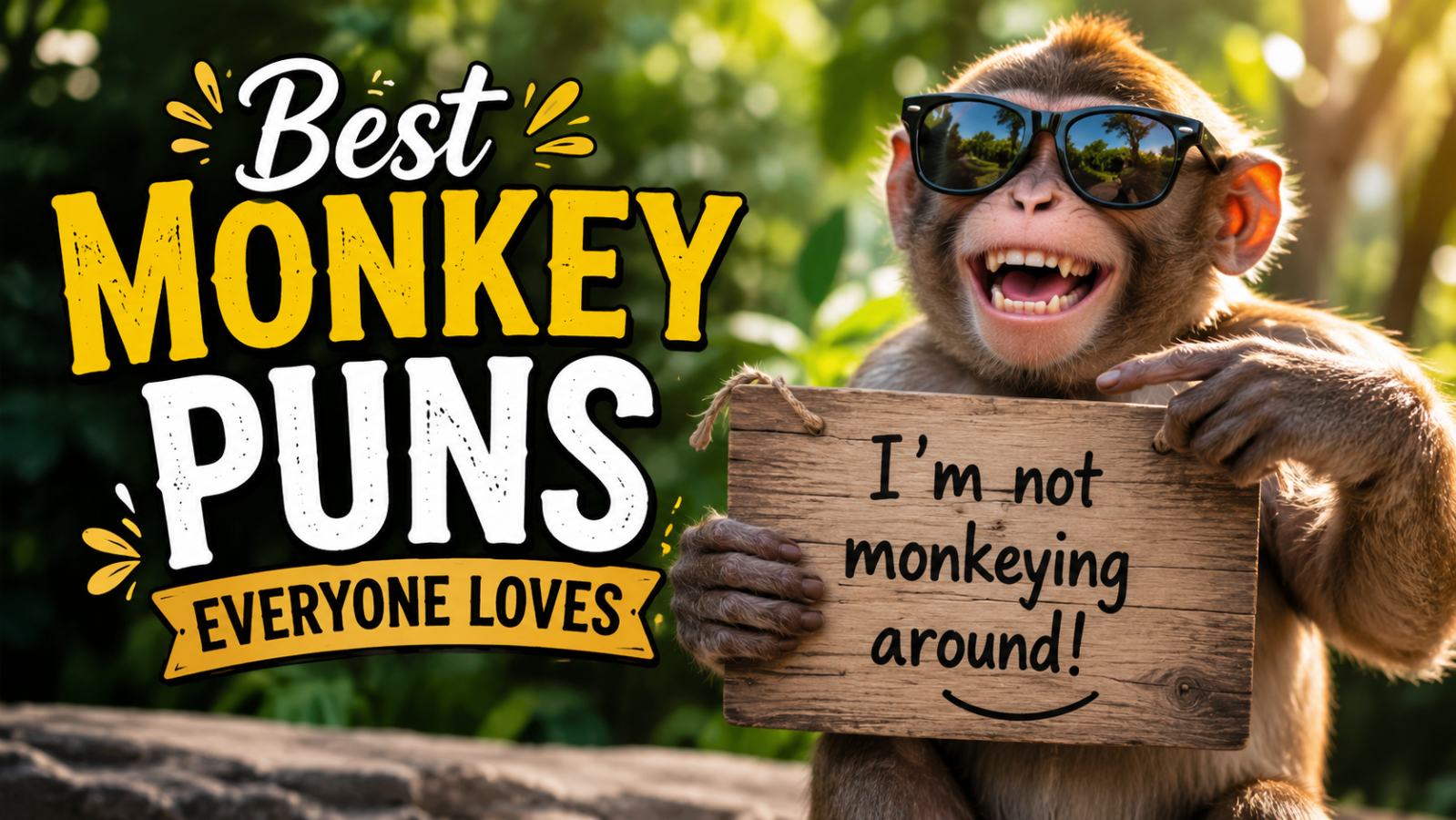Best Monkey Puns Everyone Loves