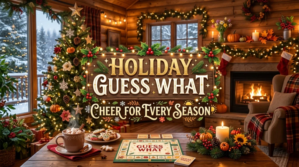 Holiday Guess What Cheer For Every Season