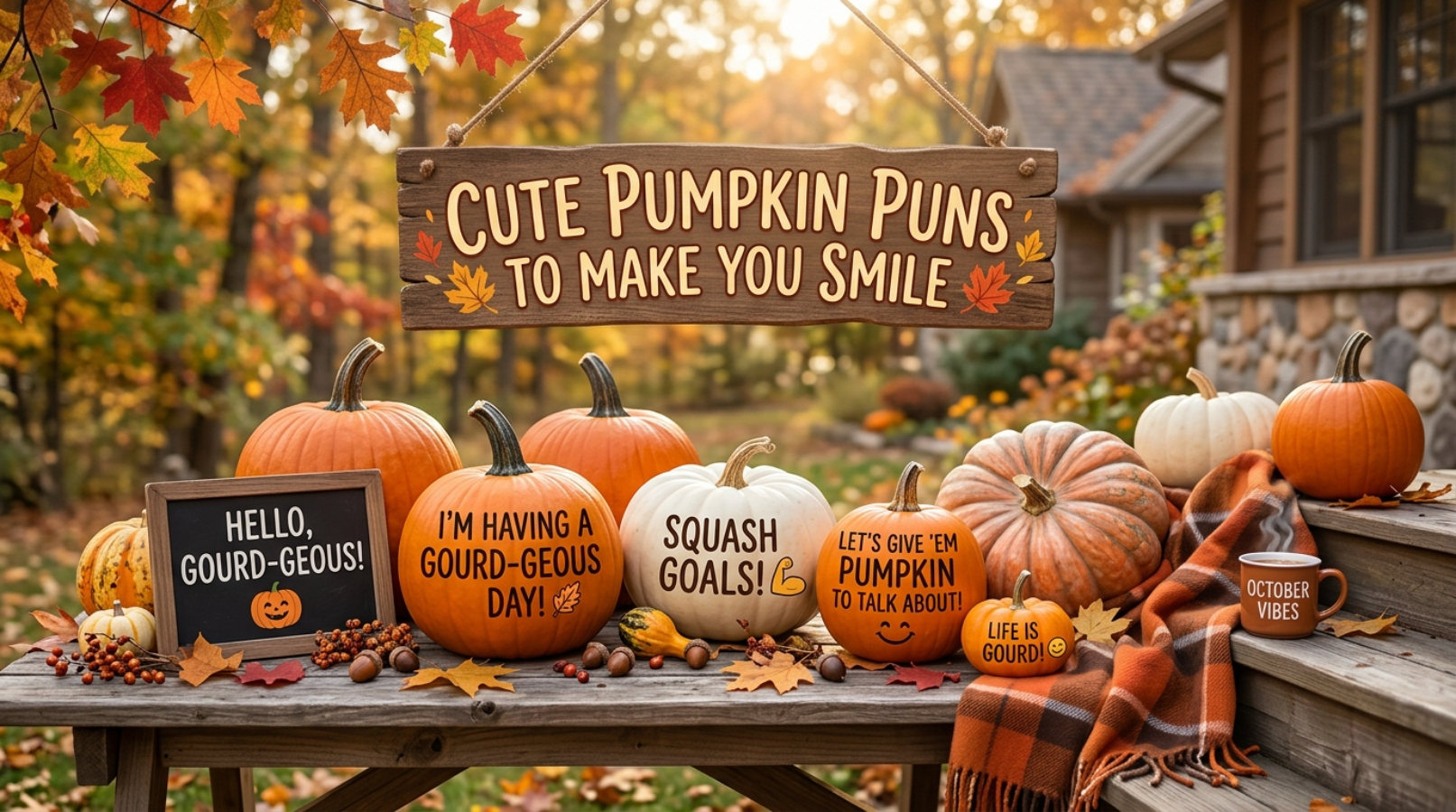 Cute Pumpkin Puns to Make You Smile