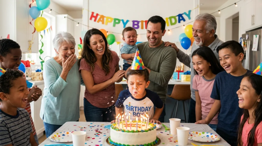 Family Birthday Party Humor