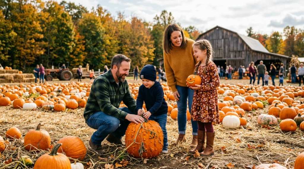 Family Pumpkin Fun