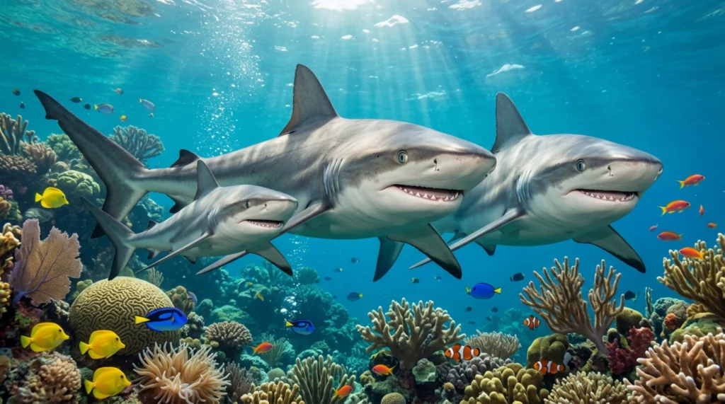Family Friendly Shark Smiles