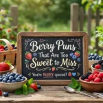 Berry Puns That Are Too Sweet to Miss