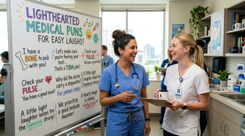 Lighthearted Medical Puns For Easy Laughs