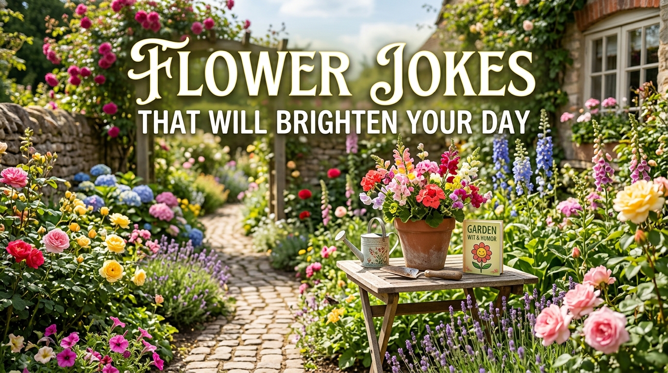 Flower Jokes That Will Brighten Your Day