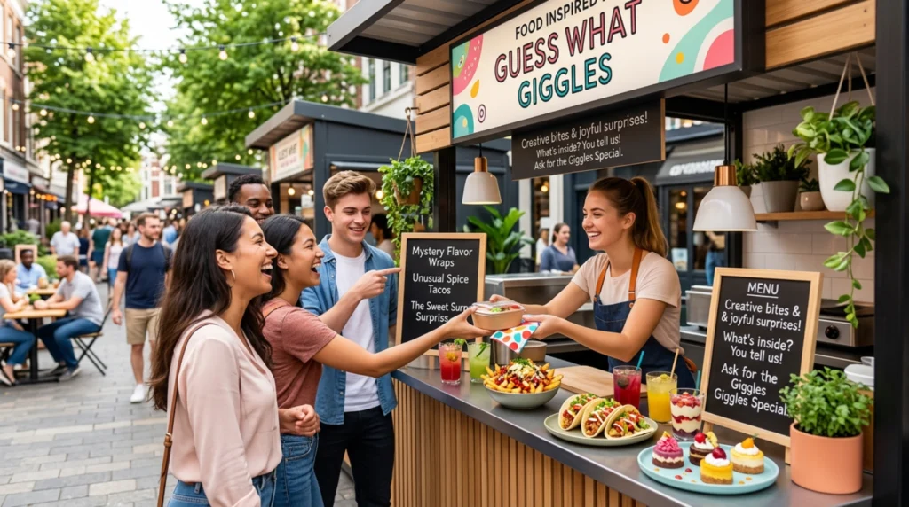 Food Inspired Guess What Giggles