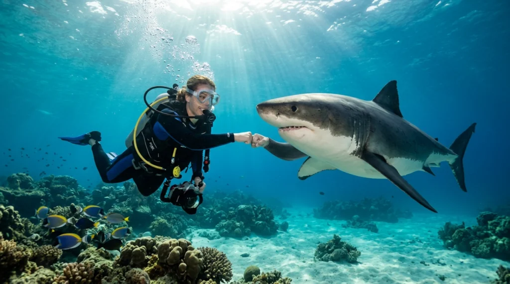 Friendly Fin Humor