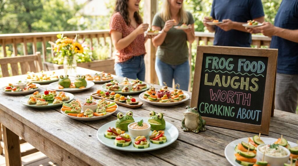 Frog Food Laughs Worth Croaking About