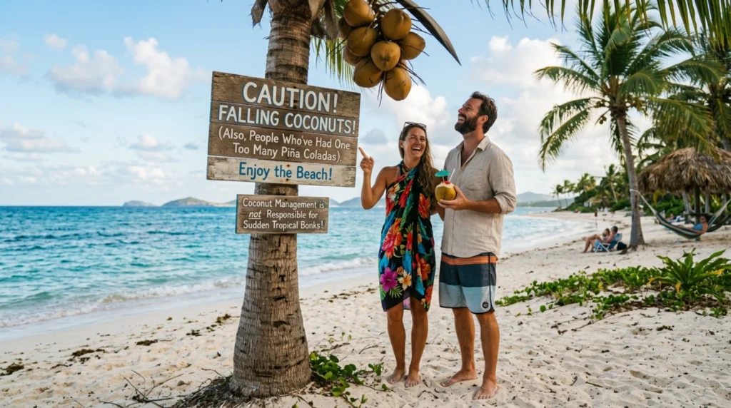 Island Inspired Coconut Humor