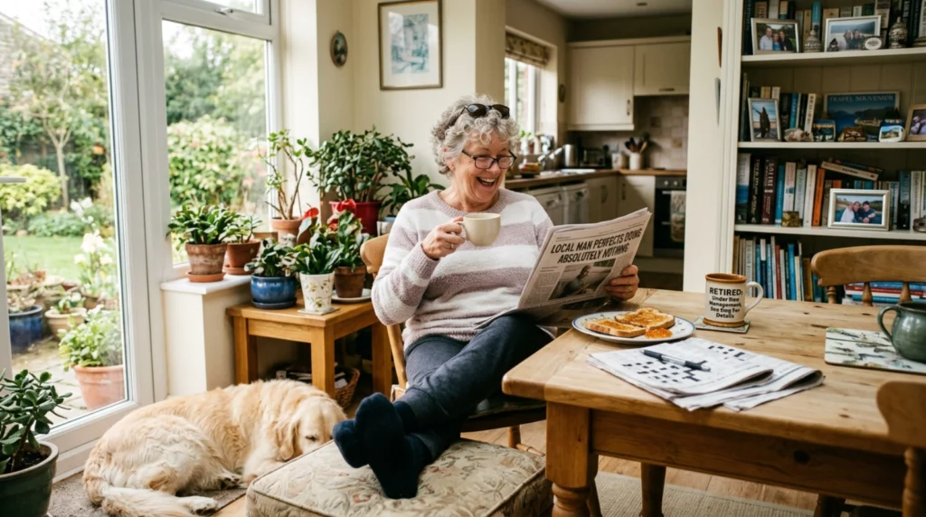 Morning Routine Retirement Comedy
