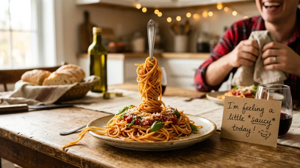 Delicious Pasta Inspired Humor