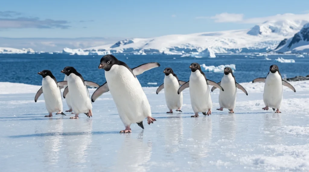 Waddling Walk Comedy and Penguin Movement Jokes