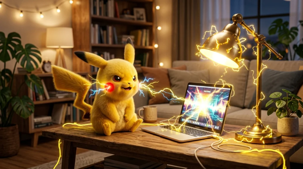 Pikachu Energy and Electric Humor Moments