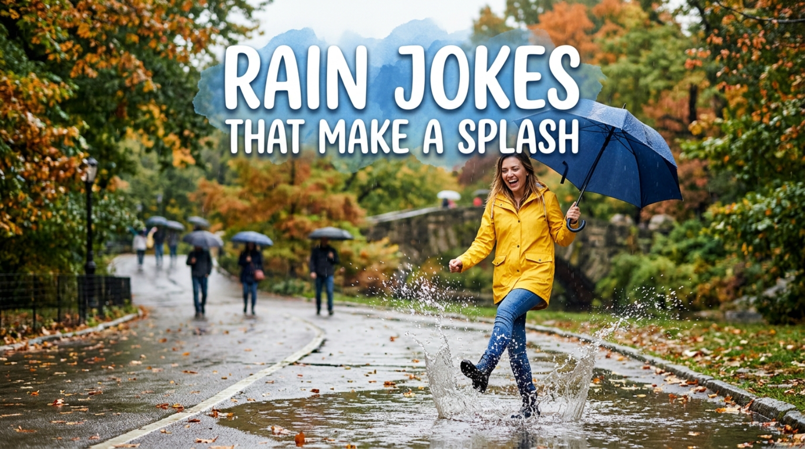 Rain Jokes That Make a Splash