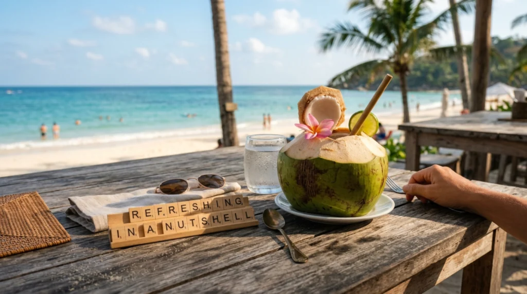 Refreshing Coconut Wordplay