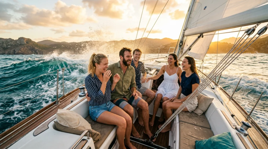 Rolling Waves and Ocean Adventure Comedy
