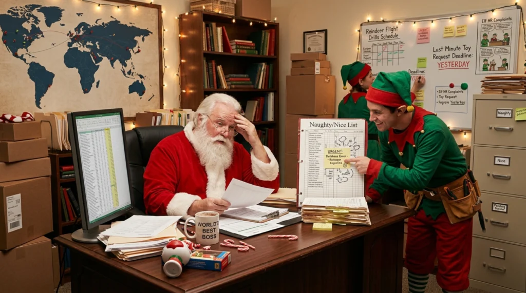 Santa Claus Workplace Problems and Office Humor