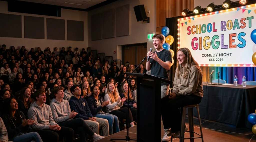 School Roast Giggles