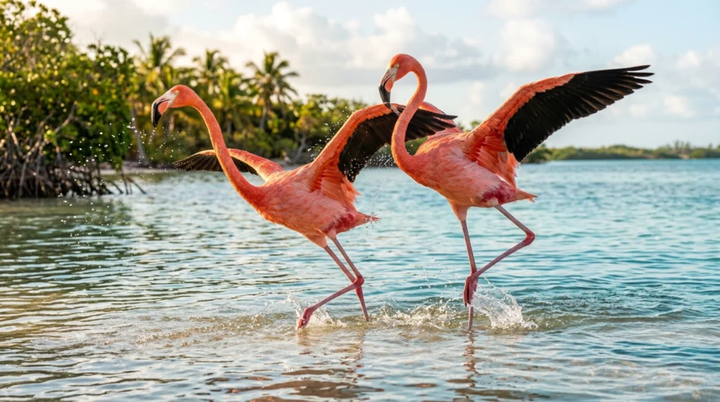 Flamingo Dance Floor Comedy Moves