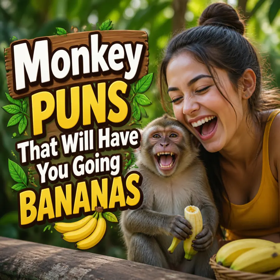 Monkey Puns That Will Have You Going Bananas