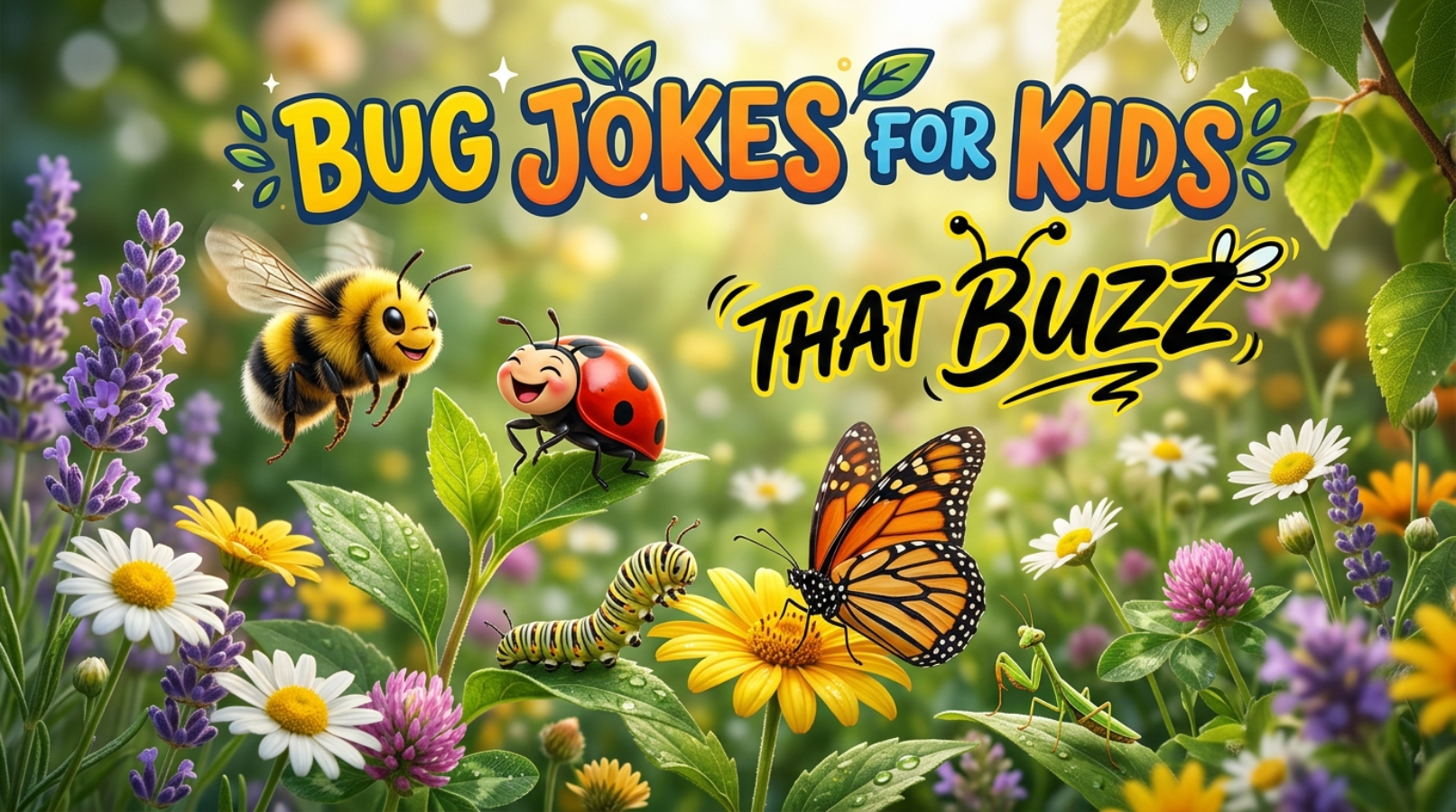 Bug Jokes for Kids That Buzz