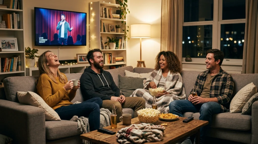Cozy Couch Comedy