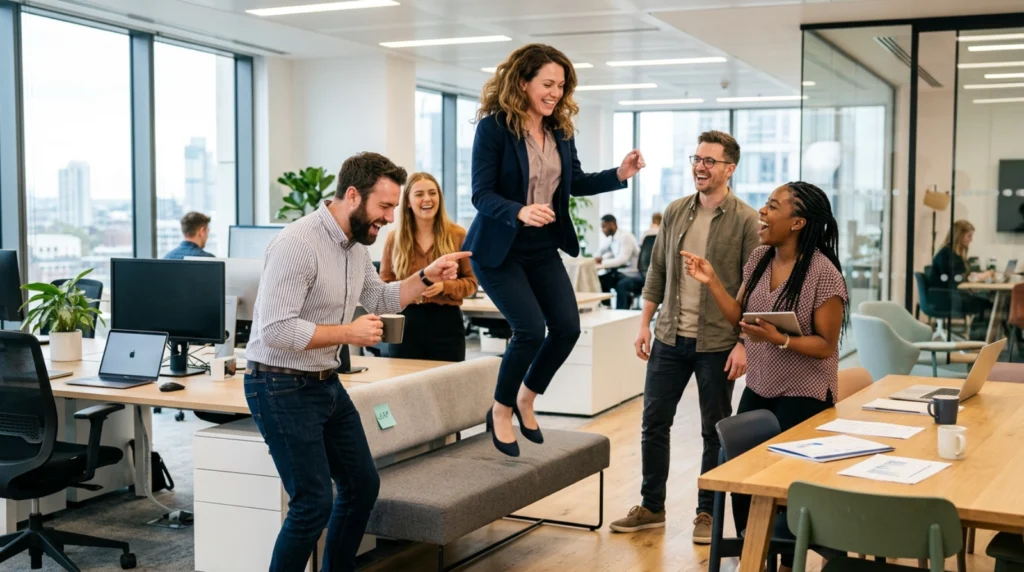 Leap Into Office Humor