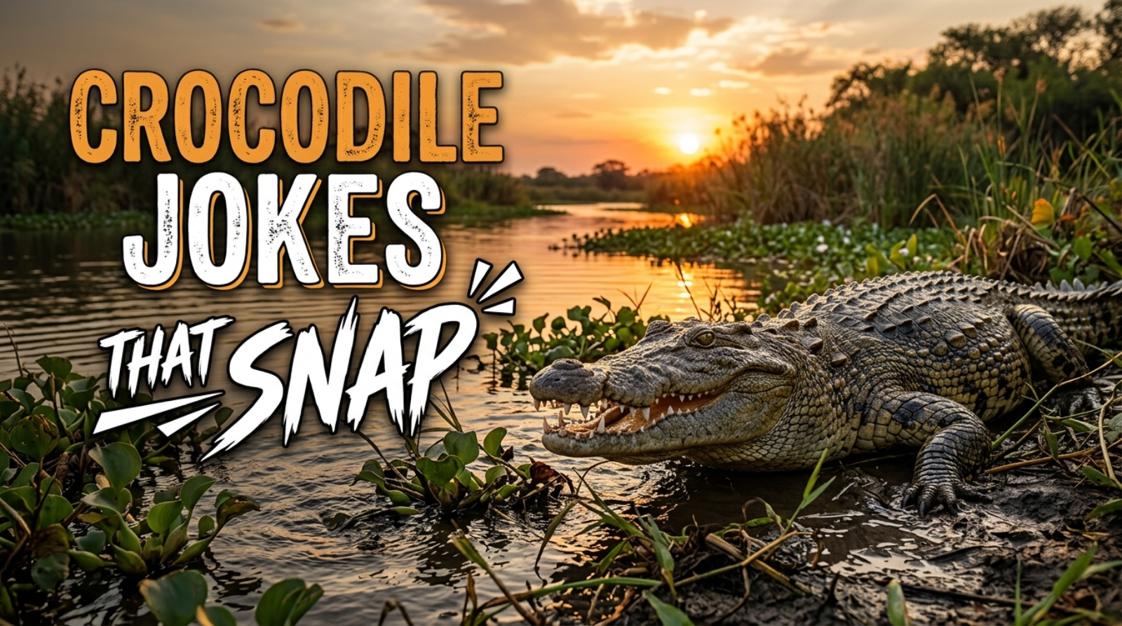 Crocodile Jokes That Snap