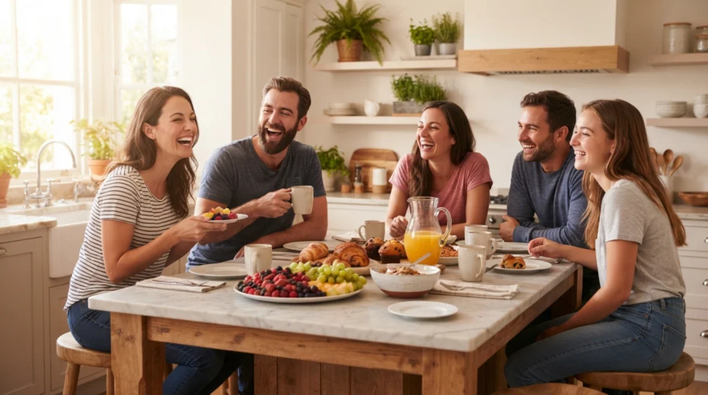 Breakfast Kitchen Laughs