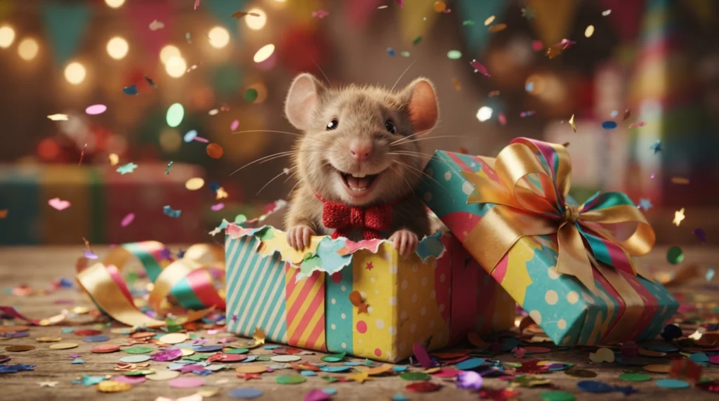 Cartoon Mouse Fun