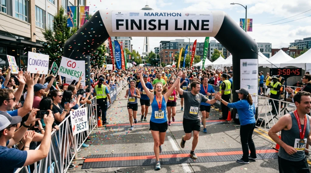 Marathon Finish Fun