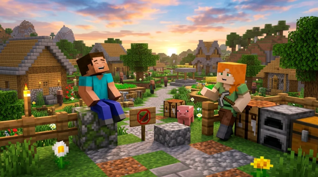 Clever Tell Me a Minecraft Joke With Block Humor