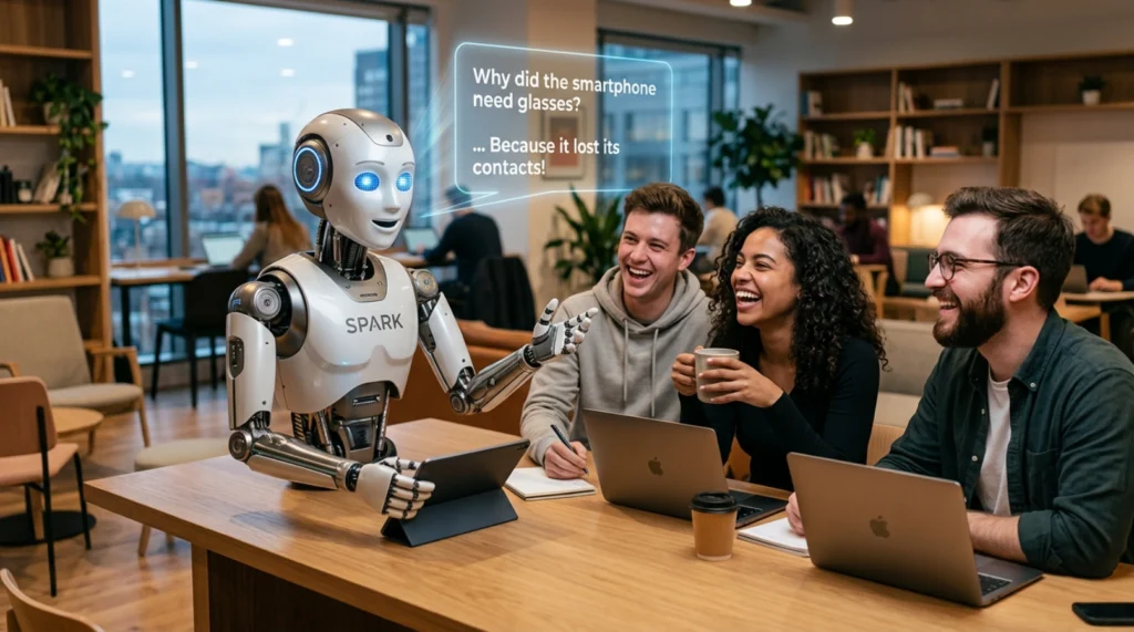 Smart Bot Jokes With Digital Humor