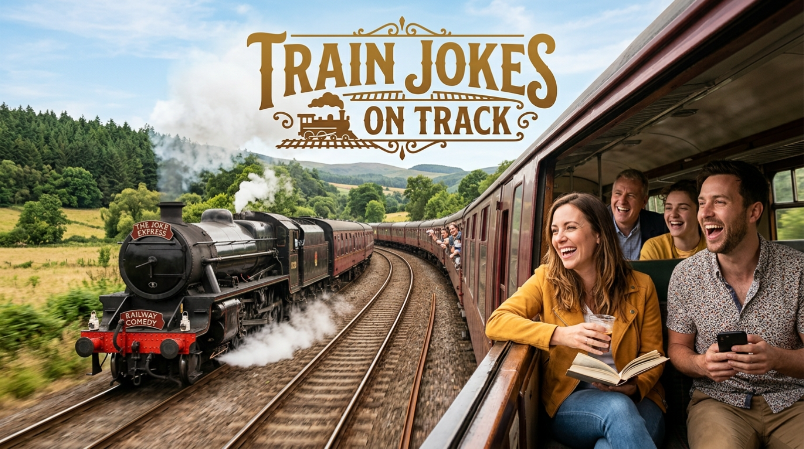 Train Jokes on Track