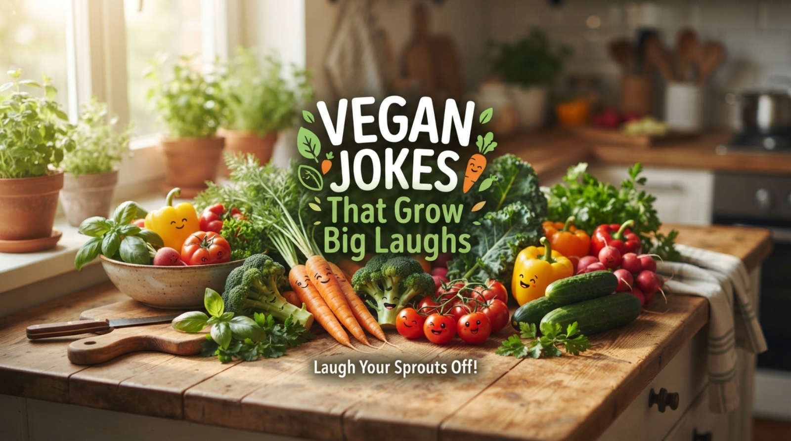 Vegan Jokes That Grow Big Laughs