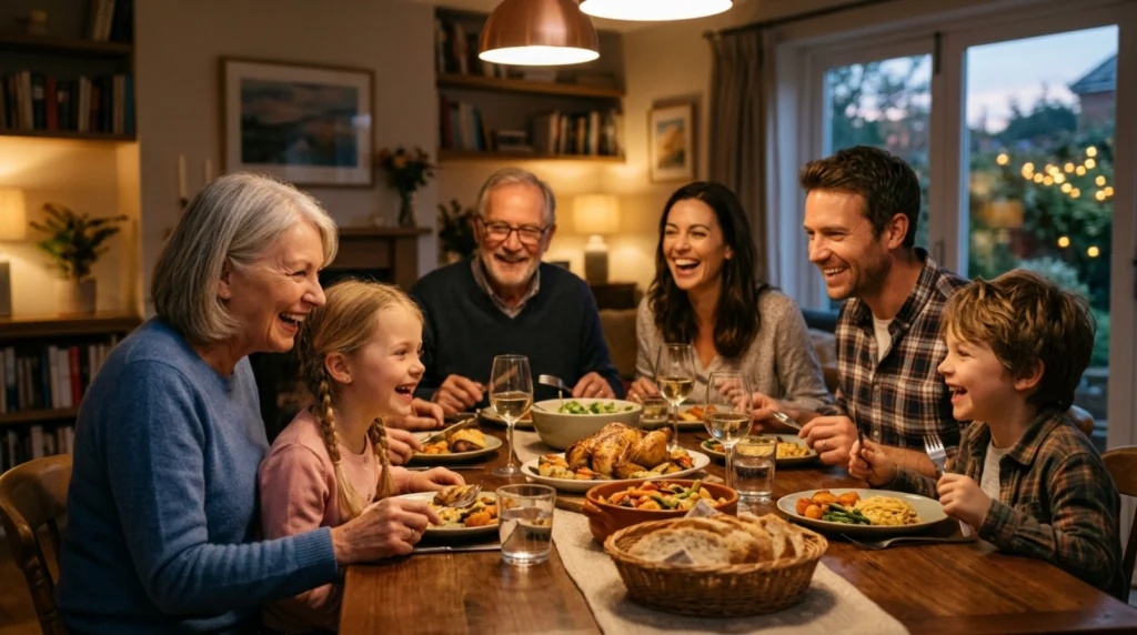 Dinner Table Smiles