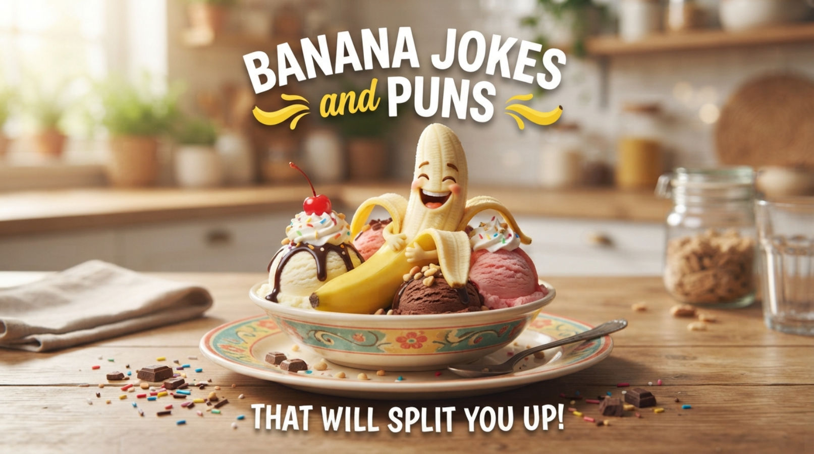 Banana Jokes and Puns That Will Split You Up