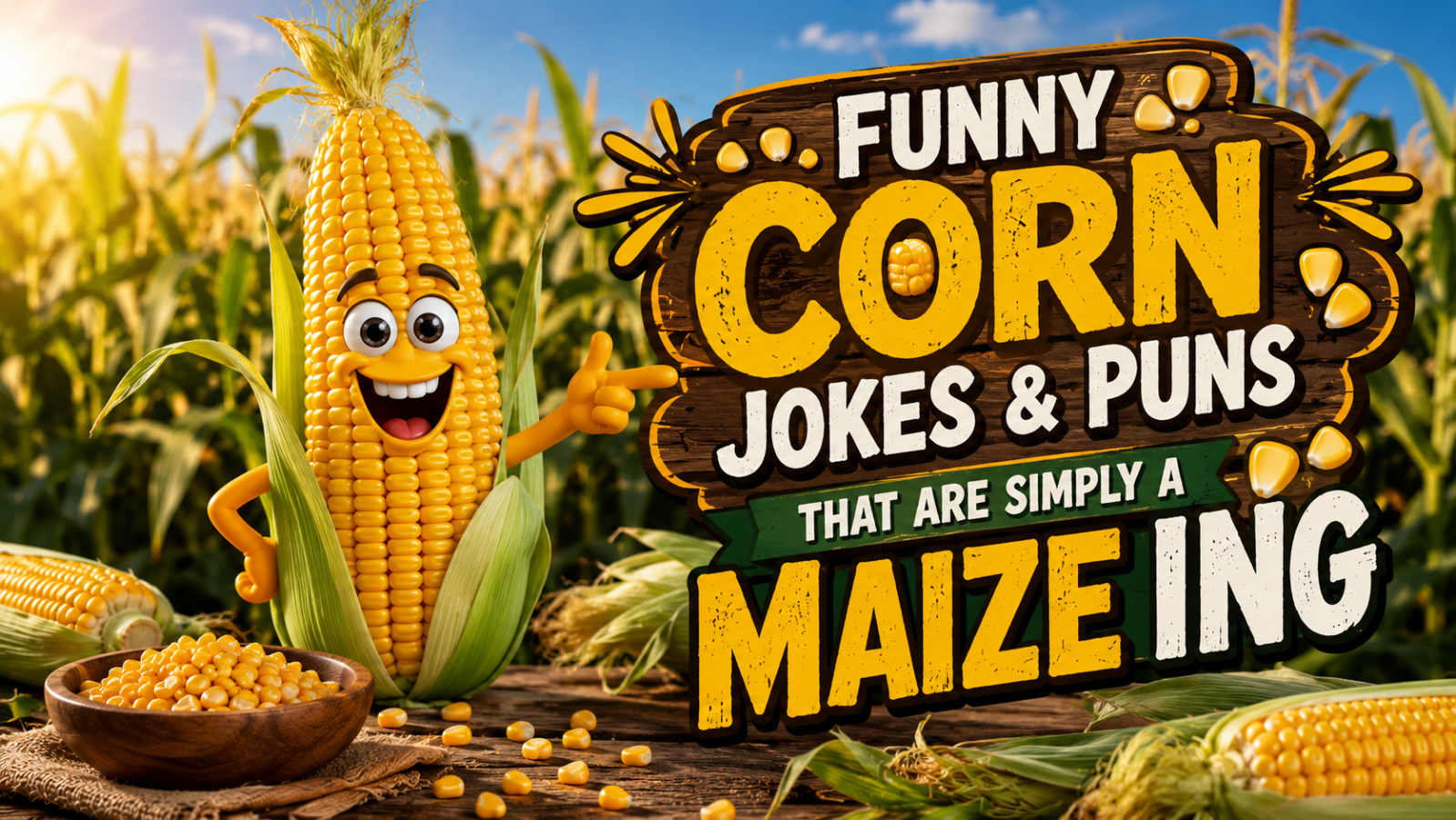 Funny Corn Jokes Puns