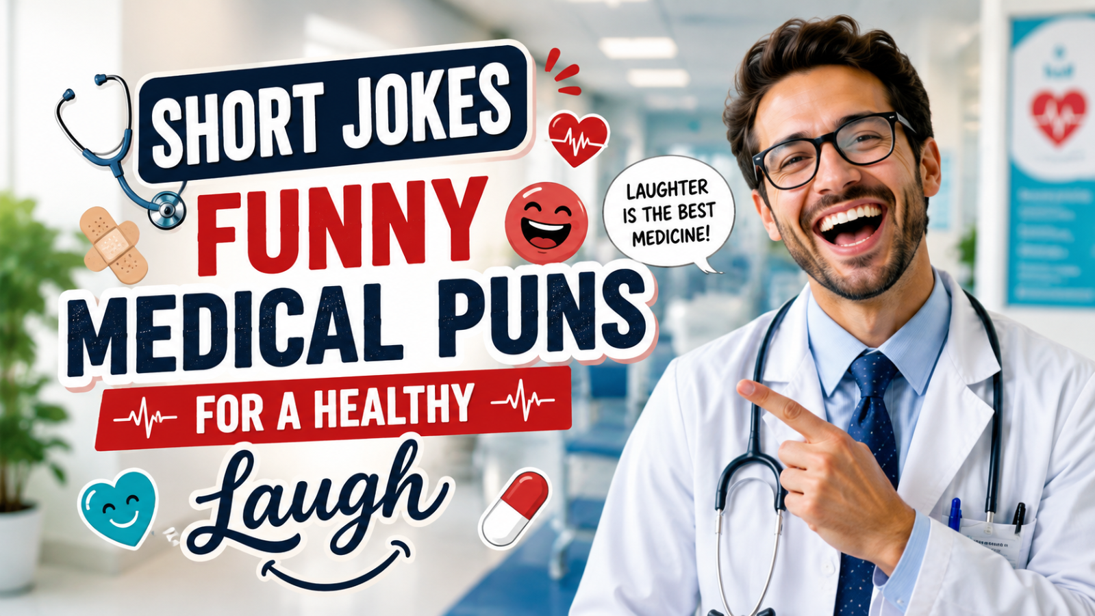 Short Jokes Funny Medical Puns for A Healthy Laugh
