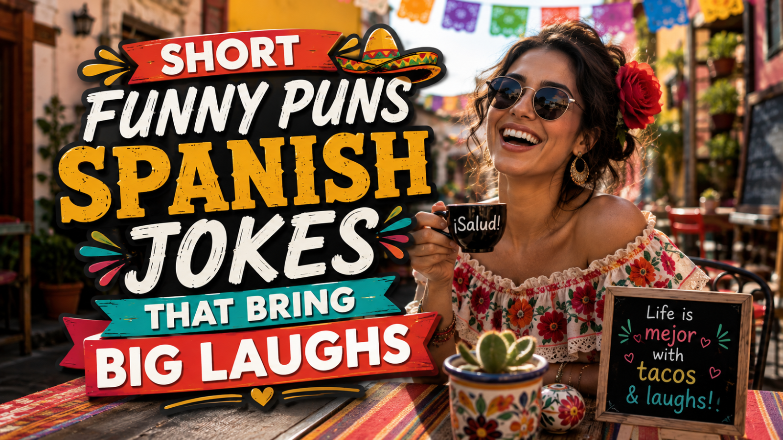 Short funny puns spanish jokes that bring big laughs