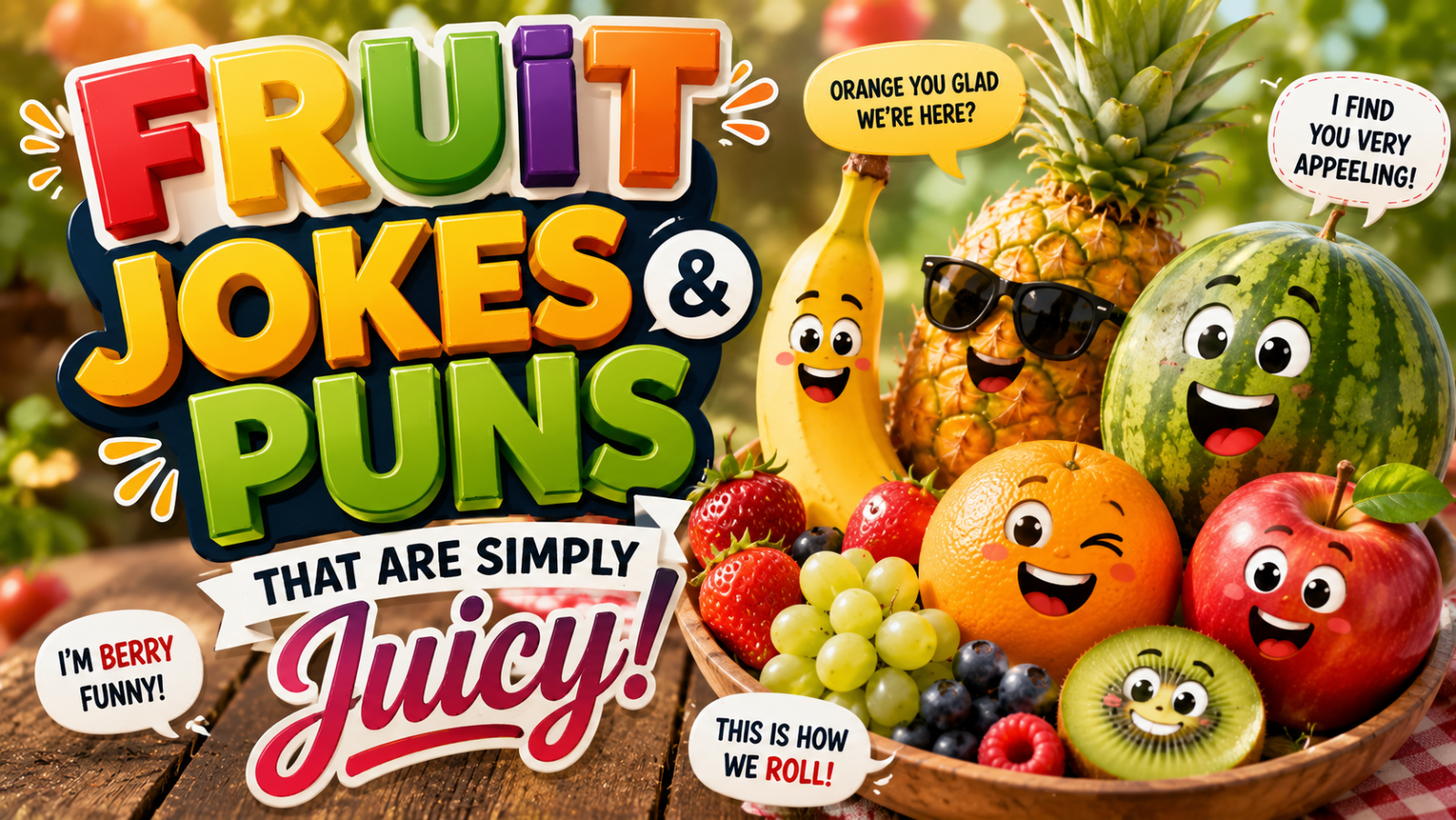 Fruit Jokes Puns That Are Simply Juicy