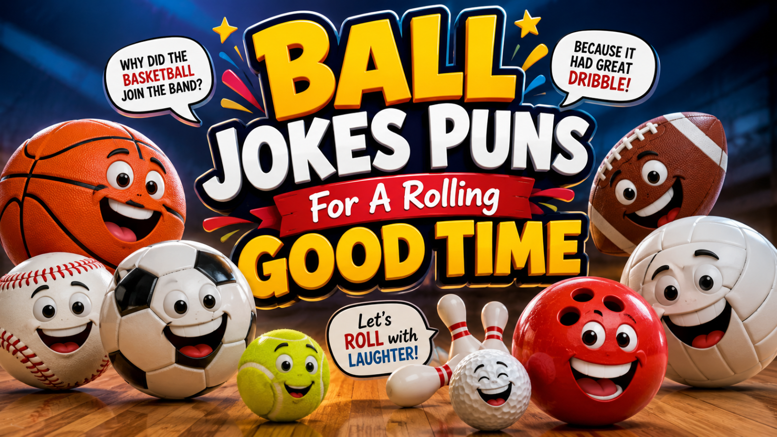 Ball Jokes Puns For A Rolling Good Time