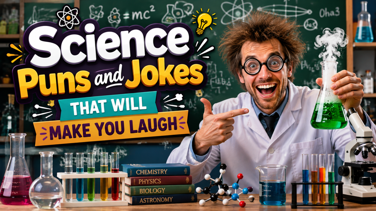 Science Puns and Jokes That Will Make You Laugh